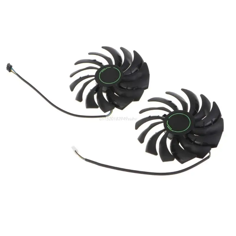 2pcs PLD10010B12HH VGA Fan Graphics Card Cooling Fan for MSI RTX3060 3060ti 3070 VENTUS 4Pin 12V 0.4A Fan Radiator