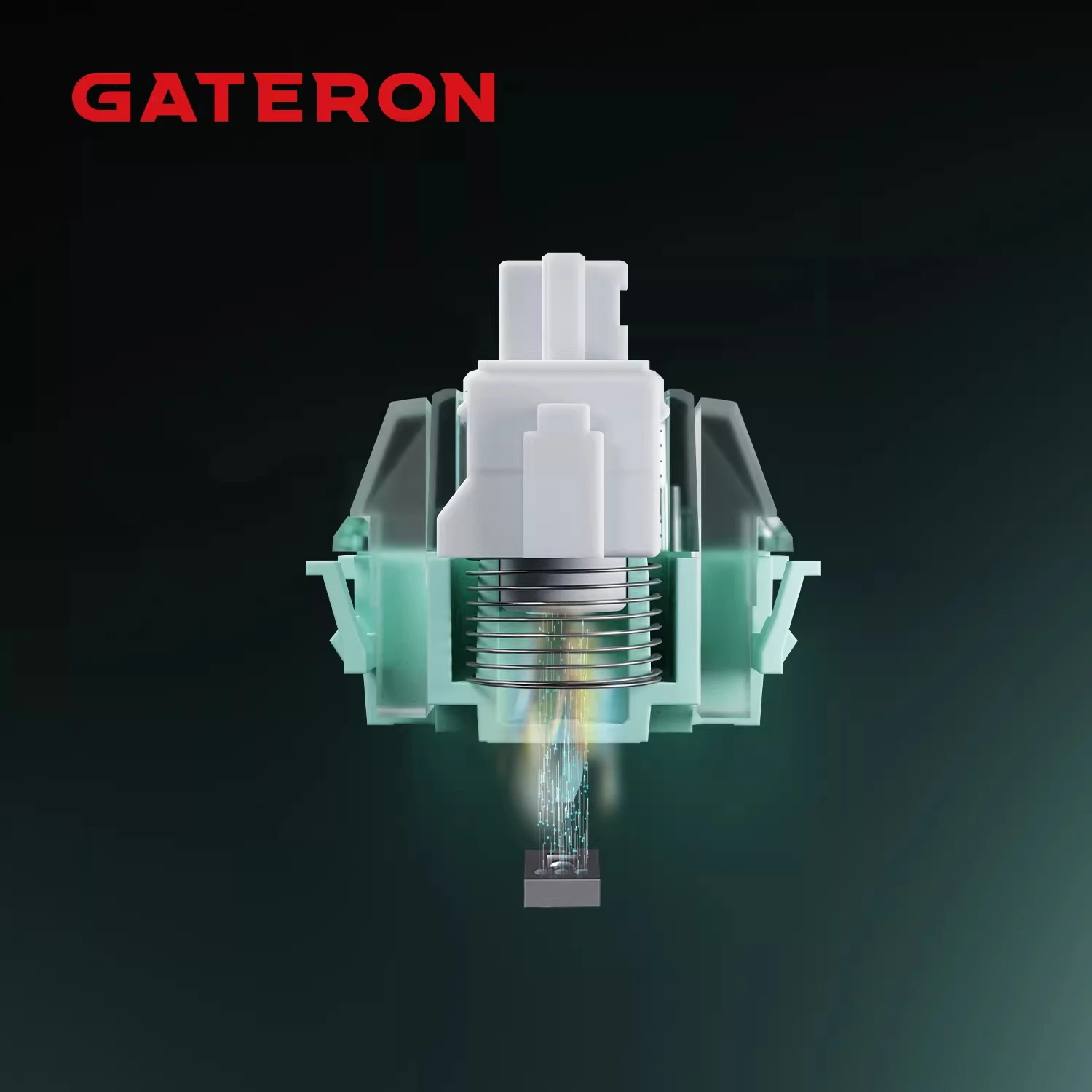 Gateron Magnetic Jade Pro Switch Dual SMD RGB Linear for Magnetic Mechanical Keyboard Pre Lubed Long Spring 700Gs 50g 36g - view 3