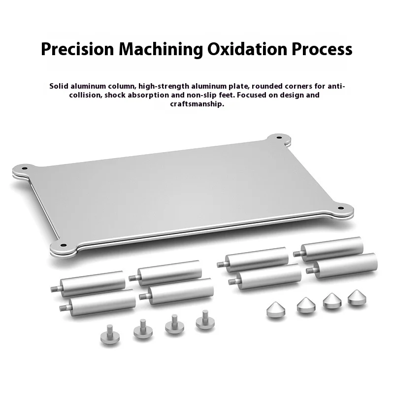 SUCA Aluminum Alloy Amplifier Rack HIFI Amplifier Headphone Amplifier Decoder Full Metal Audio Stand Two-Layer Three-Layer