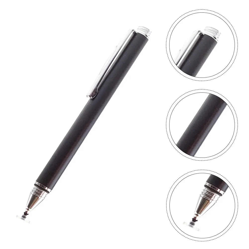 Disc Stylus Pen Replaceable Transparent Nib High Sensitivity Capacitive Touch Screen Pencil for Tablet Universal