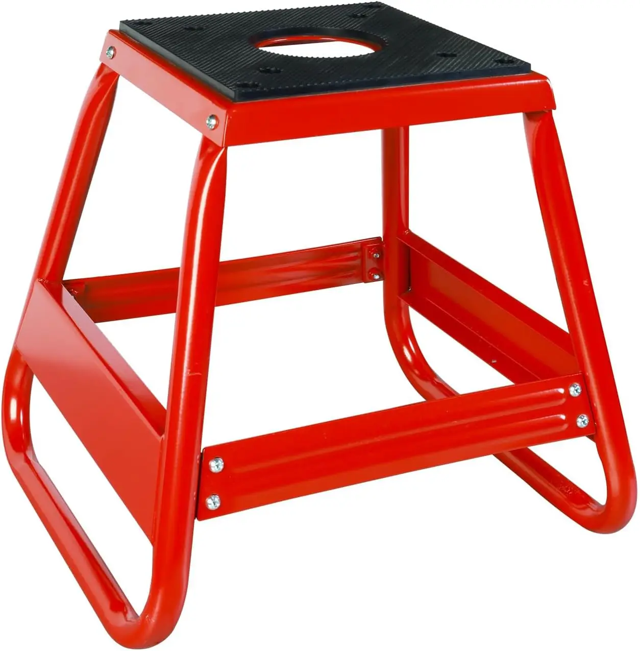 

Универсальная подставка для подъема мотоцикла, съемный домкрат для обслуживания мотоцикла емкостью 1000 фунтов с красной отделкой