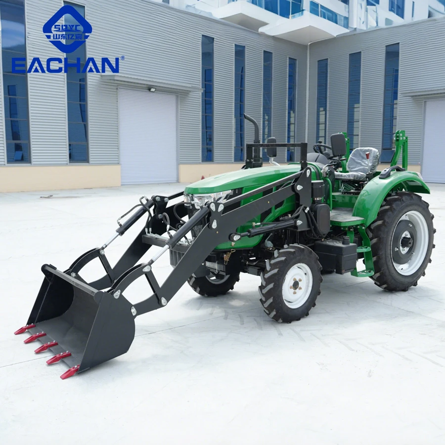 

EACHAN Factory Direct Tractors Gearbox Rice Field Farm Agriculture Tractors Four Wheel Drive Replaceable Accessory Tractor