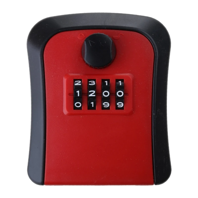 

4 Digit Code Lock Box Wall Mount Safe Waterproof Outdoor Hider Box