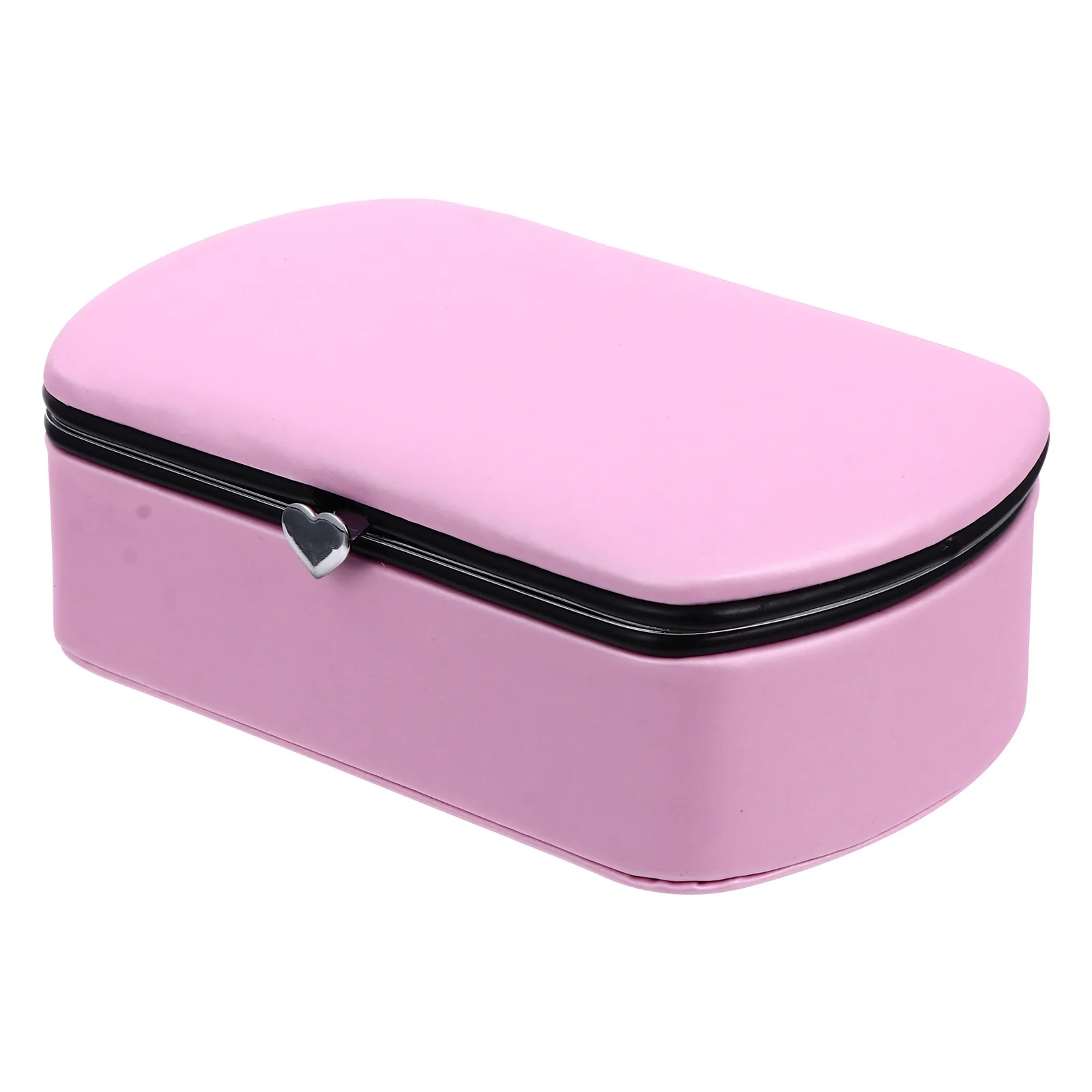 1Pcs Jewelry Organizer Box Lightweight Waterproof Small Size Easy Carry Classification Design Smooth Surface Ideal for Travel