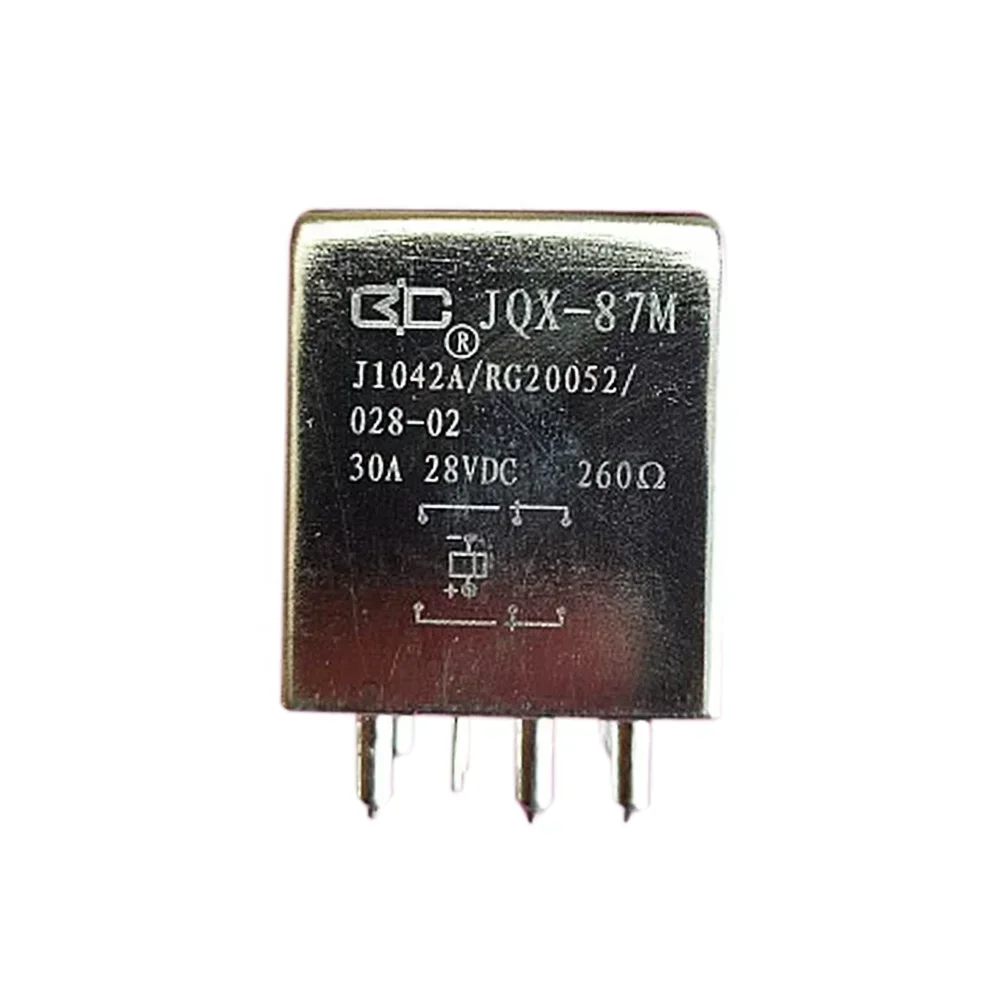 

Power sealed DC electromagnetic relay DIP JQX-87M/028-02 for relay