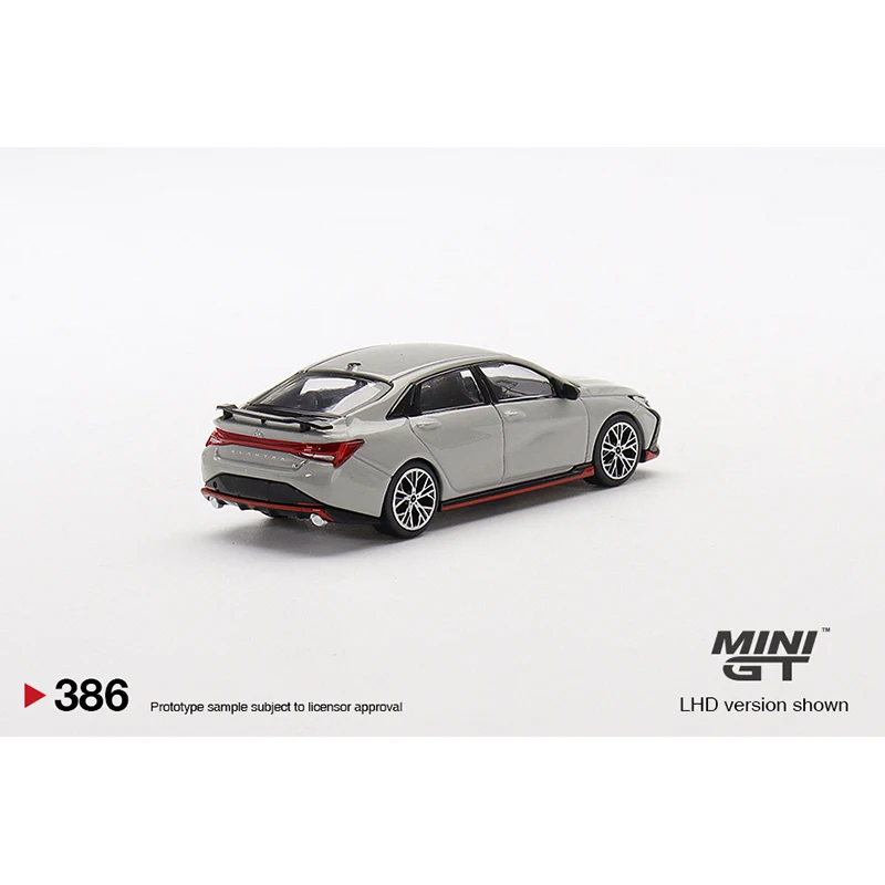 MINI GT 1:64 Hyundai Elantra N Cyber Diecast Car Model gift