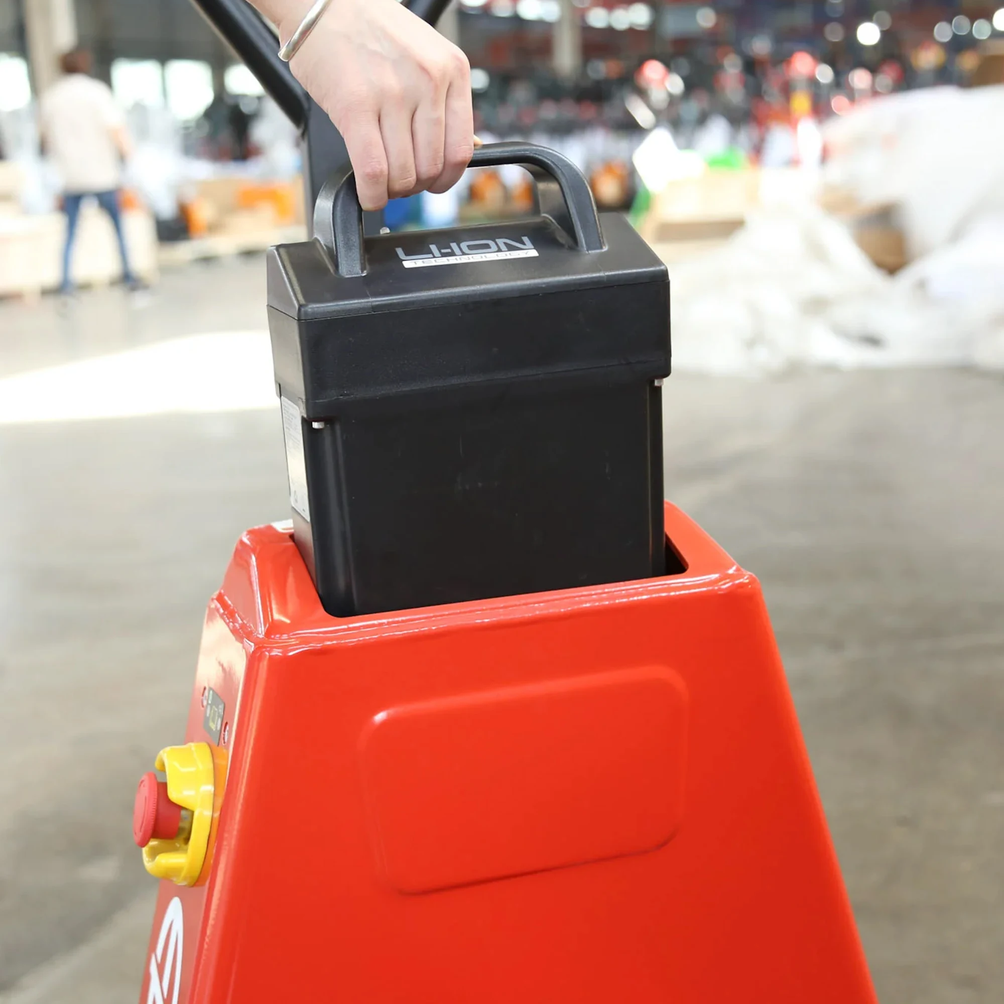Replace EL20_U Battery, 24V 20Ah Lithium Battery for Big Joe LPT26 LPT33 T40 EP Pallet Truck Jack