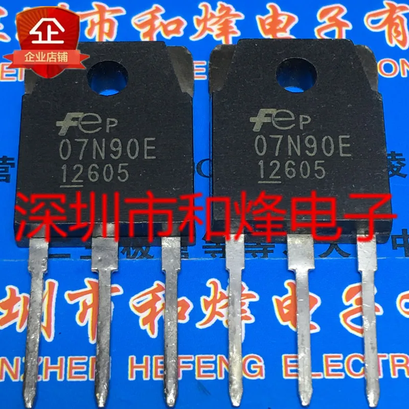 10PCS/LOT 07N90E FMH07N90E  TO-3P 900V 7A   Datasheet - Electronic Component for Professional Use