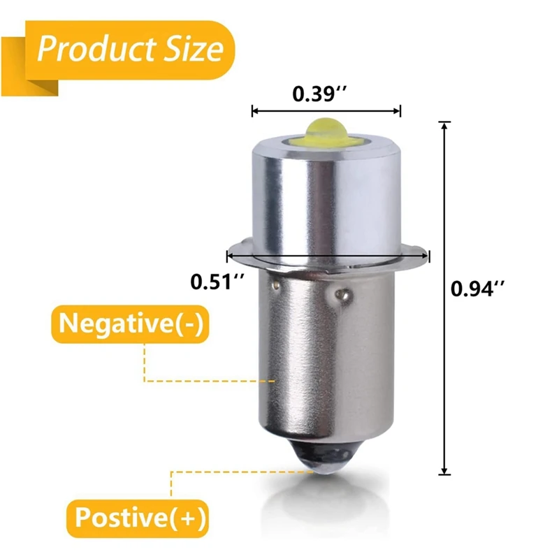 Комплект для переоборудования светодиодов ABNO-Light для комплекта для переоборудования светодиодов Maglite, светодиодная лампа для фонарика 3 Вт постоянного тока 6-24 В, фонарик Maglite 3-16 Cell