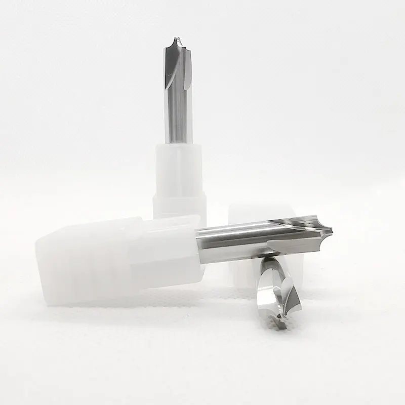 Custom cemented carbide dovetail groove milling cutter  tungsten steel taper Angle set non-standard T shaped R chamfering mechan