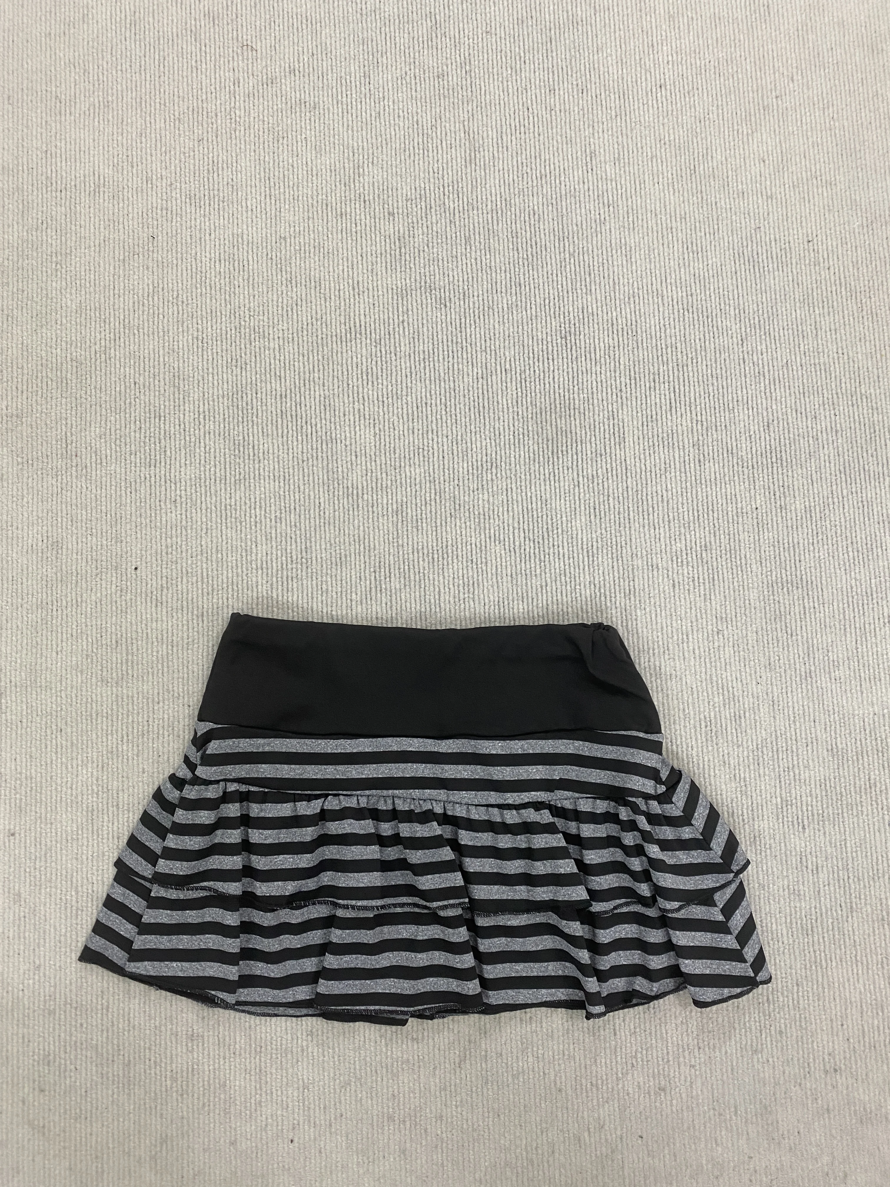 Summer Y2K Japanese and Korean Style Sweet Style Niche Spice Girls All-match Miniskirt Sexy Fashion Striped Color A-Line Short