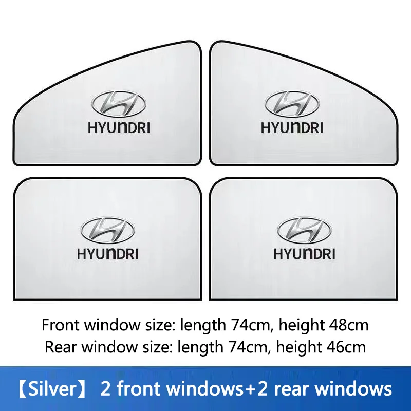 

Car UV Protection Privacy Front Rear Side Windshield Window Sunshade For Hyundai Tucson Accent Elantra Santafe Sonata I20 I30 I4