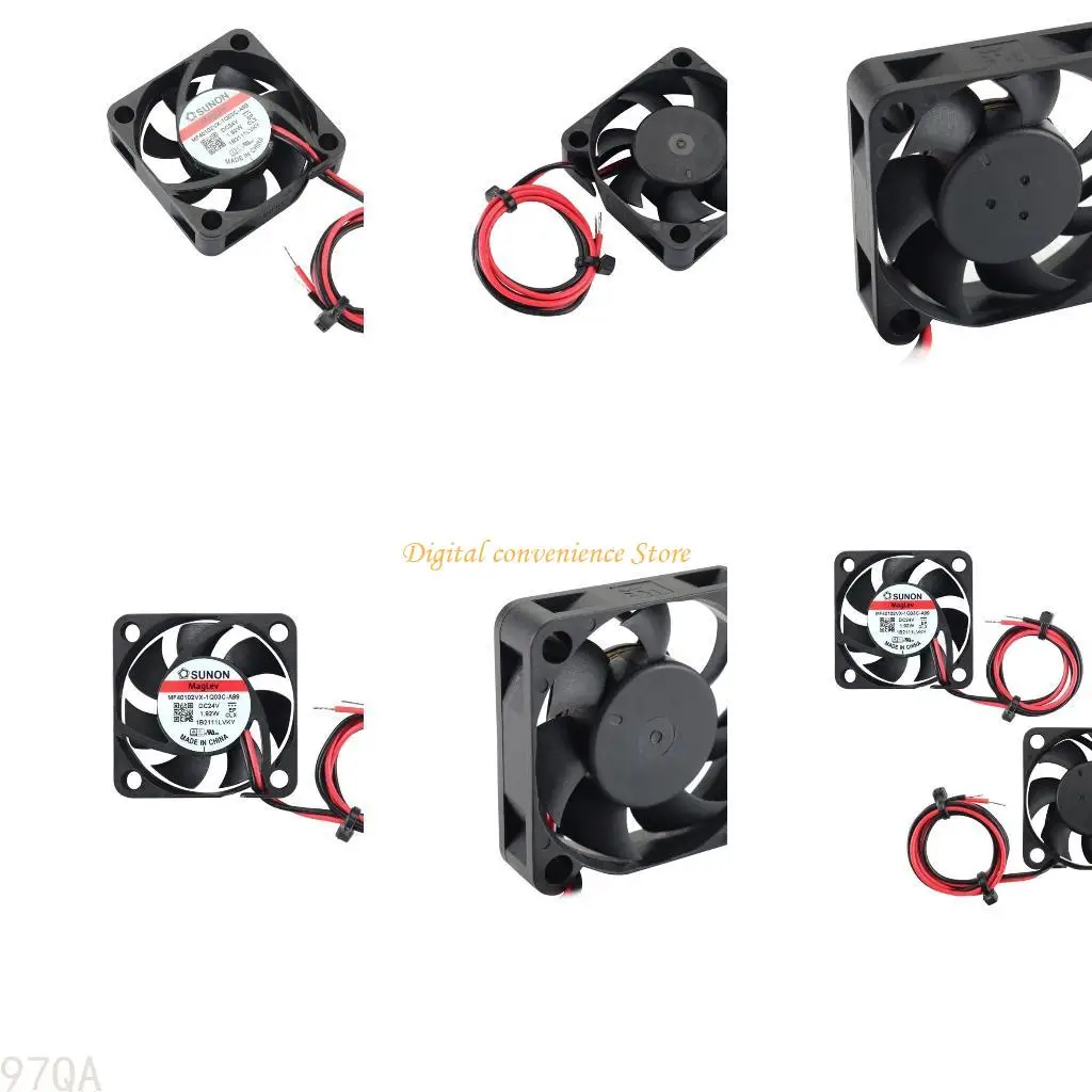 

97qa 40 мм охлаждающий вентилятор Гидравлический подшипник для Sunon Maglev 4010 12/24 В 1,92 Вт принтер