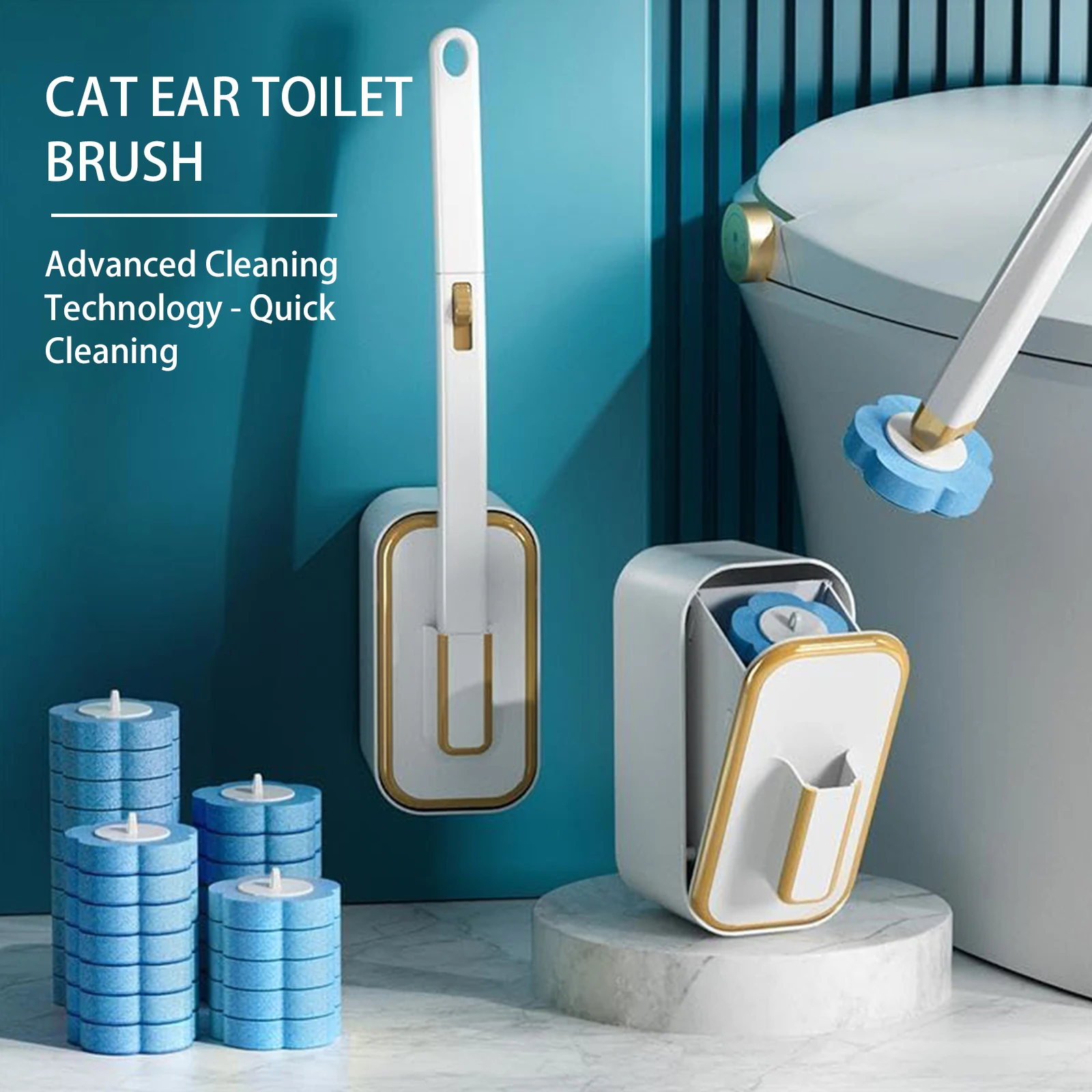 Toilet Brush Holder - Szczotka do WC montowana na ścianie