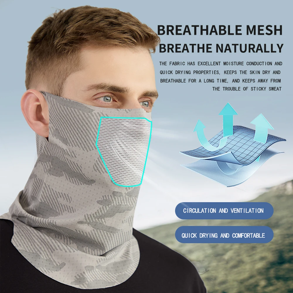 Personal Health Care Sunscreen Face Mask Unisex Breathable - Sunburn Protection