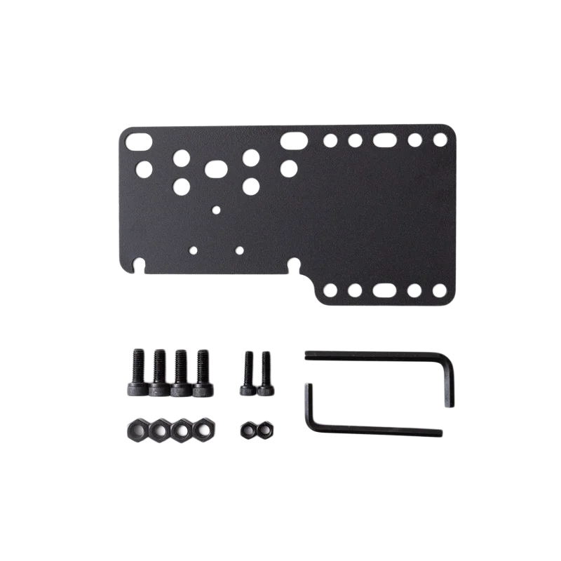 

Simracing Game Handbrake and Gear Adapter Plate Metal Cockpit Accessories Conversion Board for Logitech g29 Thrustmaster FANATEC