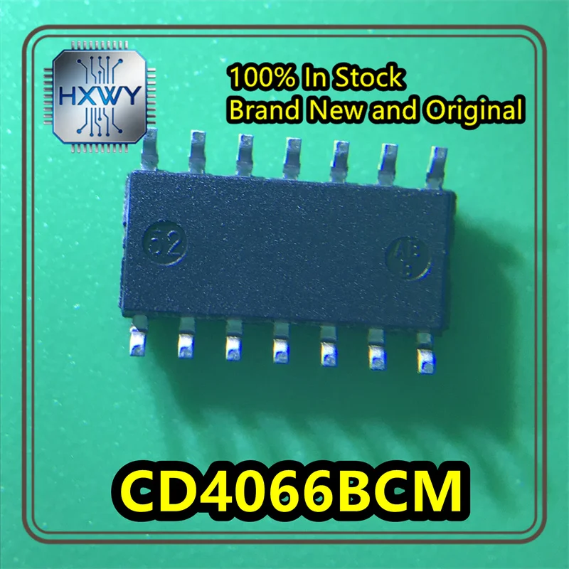 (10/50 pieces) CD4066BCM CD4066BCMX SOP14 Four-channel analog switch, brand new, original, in stock. Electronic IC.
