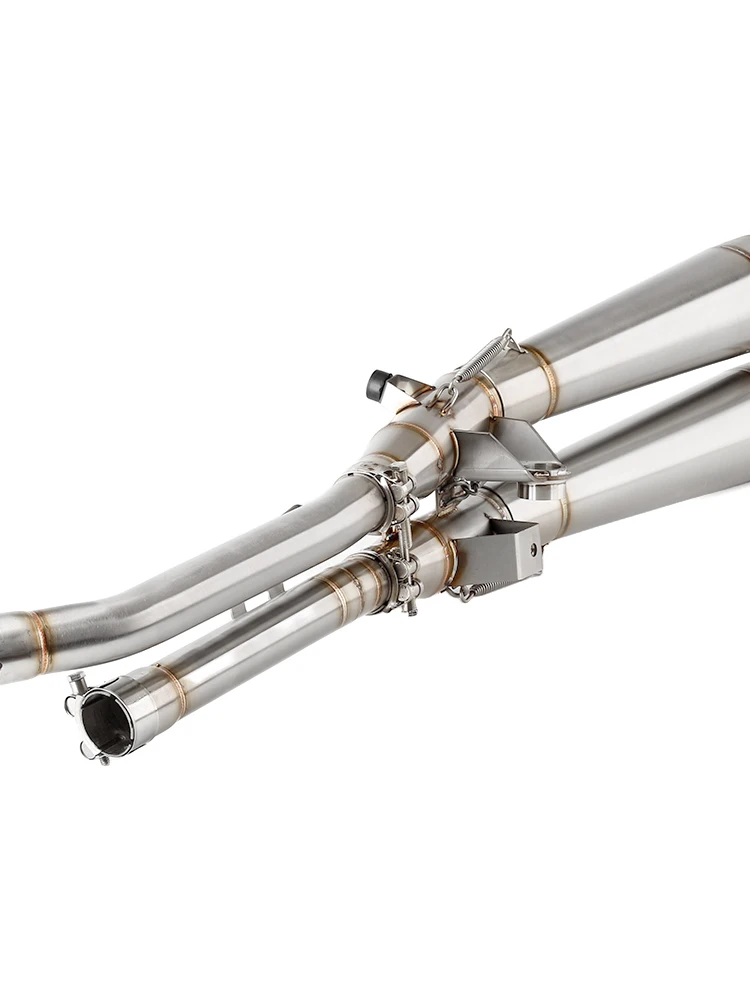 For Triumph Scrambler 1200 2019 2020 Escape Slip-on Motorcycle Exhaust Muffler Header Link Pipe
