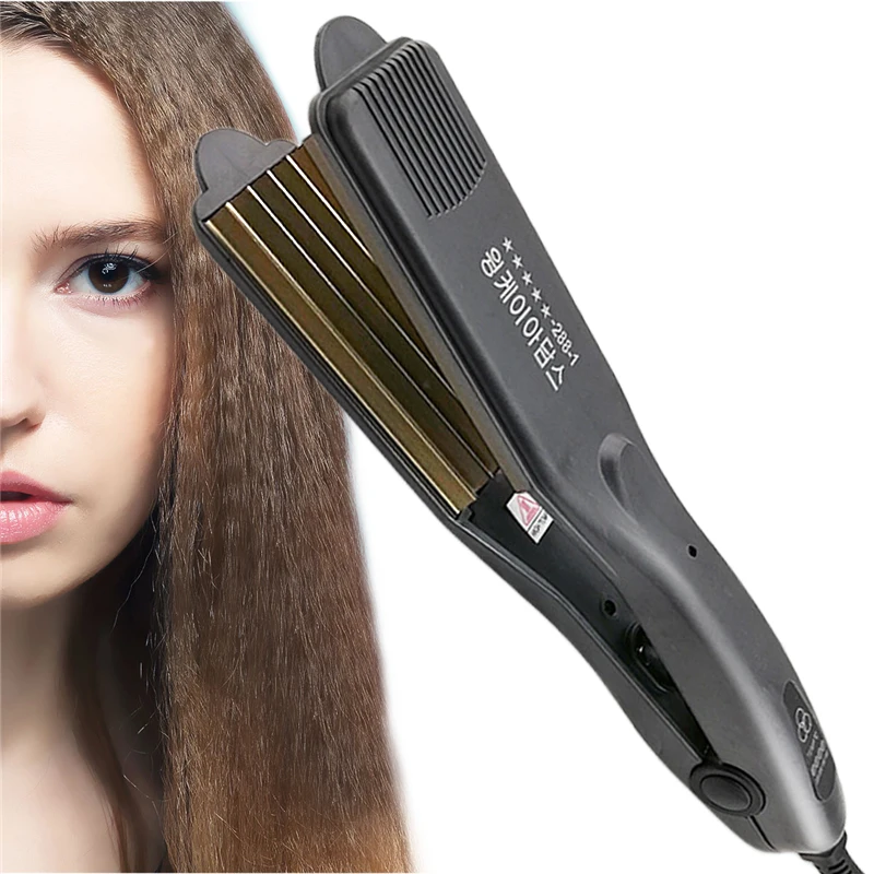 Plancha rizadora profesional para cabello, rizador de pelo, rizador pequeño para dar volumen, rizador de maíz, herramientas de peinado
