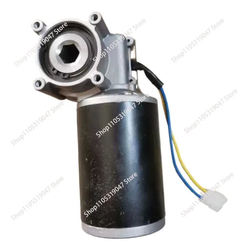 Electric Rotary Tiller Fertilizer 12/24V 100W Hexagonal Sowing Fertilizing Motor for Garden Soil Preparation 16/20 Inches