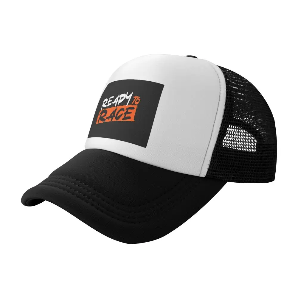 Prepare for The Competition Baseball Cap Comfortable, Multifunctional, Fashionable Mesh Cap Black Truck Driver's Machine Sports