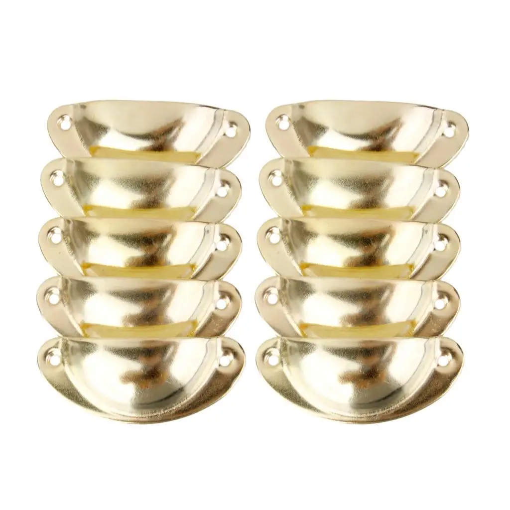 Victorian Cabinet Handle Zinc Alloy Vintage Drawer Cup Decorative Door Pull for Home Furniture