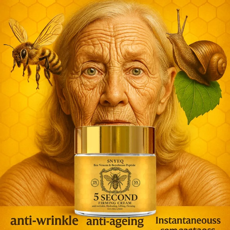 

1 шт. укрепляющий крем Advanced Bee Venom & Botulinum Peptide, что демонстрирует укрепляющий эффект за 5 секунд, богатый коллагеном