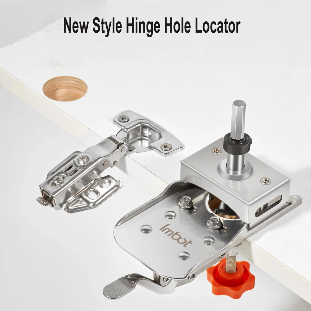 Auxiliary Tool Installation Jig Hinge Hole Locator for Wooden Cabinet Door Woodworking Hole Drilling Guide Locator