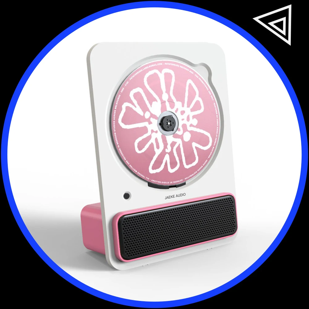 

JAEK AUDIO C30 CD Player Wireless Bluetooth Minimalist Music Album Player HiFi Audio All-in-one Machine Phonograph Record Player