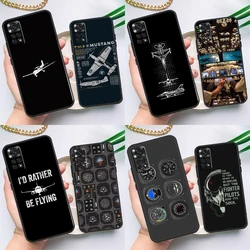 Aircraft Airplane Fly Travel Case For Xiaomi Redmi Note 12 11 10 9 8 Pro Note 8T 9S 10S 11S Redmi 10 10C 12C 9C Cover