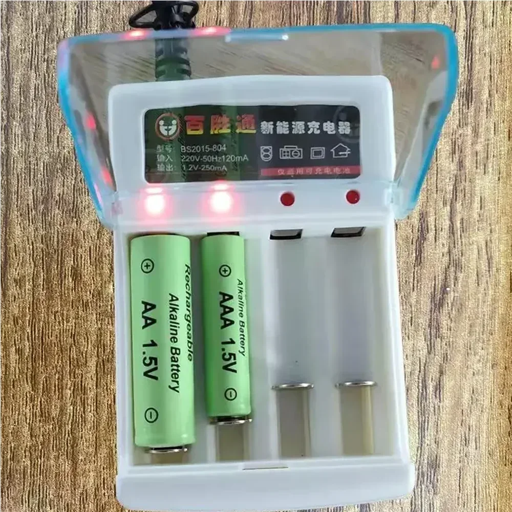 Nowy 1.5V AA + AAA NI MH akumulator AA 3800 alkaliczna AAA-3000mah do latarki zabawki zegar odtwarzacz MP3 zastępują baterię Ni-Mh