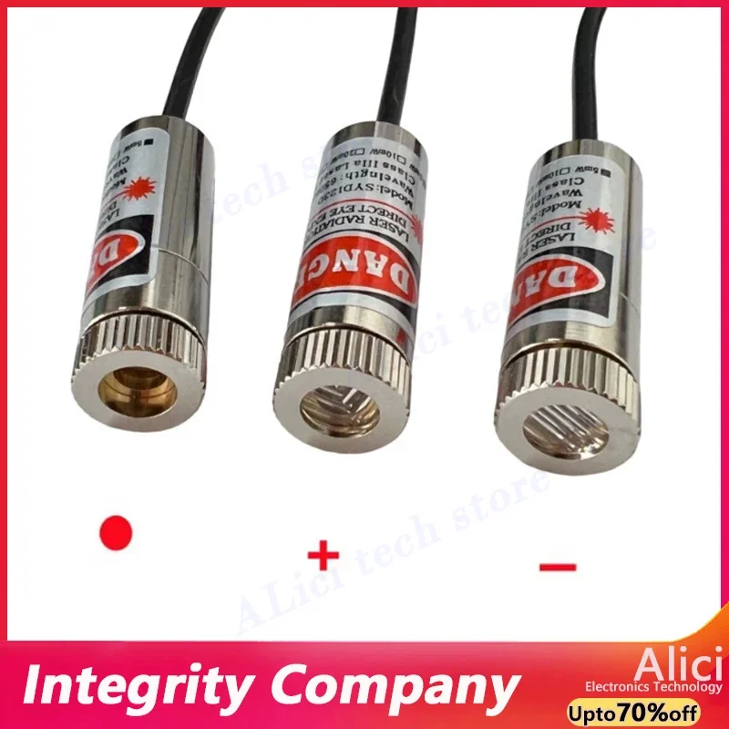 USB connector laser module 12mm 5mw Adjustable focus red Diode laser head Industrial level 650nm Dot Line Cross Beam location