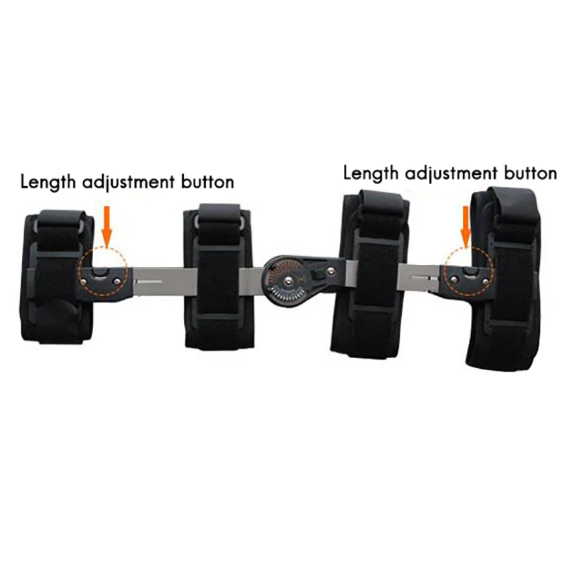 Hinged Immobilizer For Knee Brace With Hinge Adjustable Recovery Support For Orthopedic Rehab Post Op Meniscus Tear Leg