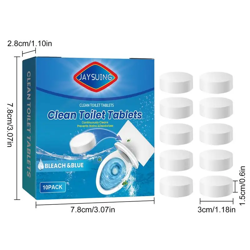 Toilet Tank Cleaner Tablets Toilet Cleaning Tablets Toilet Tablet For Powerful Cleaning And Active Oxygen Purification Foam