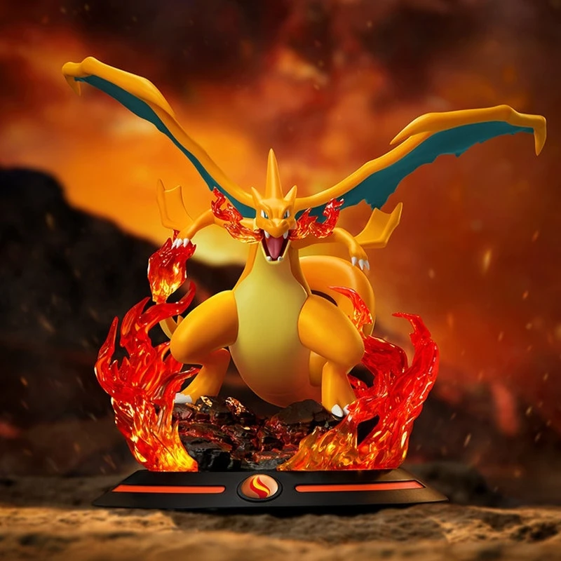 

Funism Exquisite Cute Pok é Mon Toy Model Handmade Spitfire Dragon Home Decoration Ornament Children'S Birthday Gift Accessories