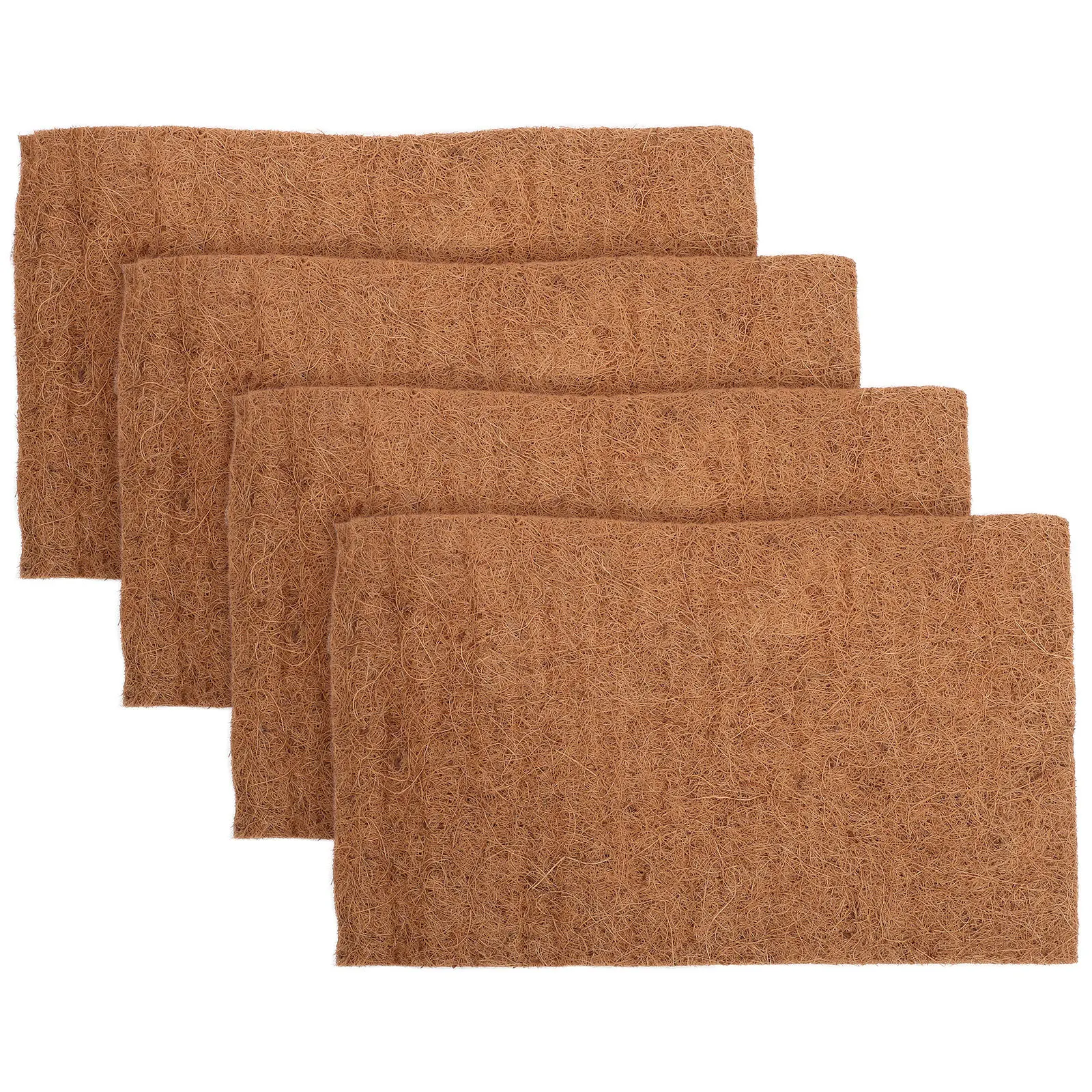 

4 Pcs Nesting Box Pads for Chickens Washable Hen Coop Mat Laying Nest Mats Brown Chicken Nesting Mats Durable Coop Bedding