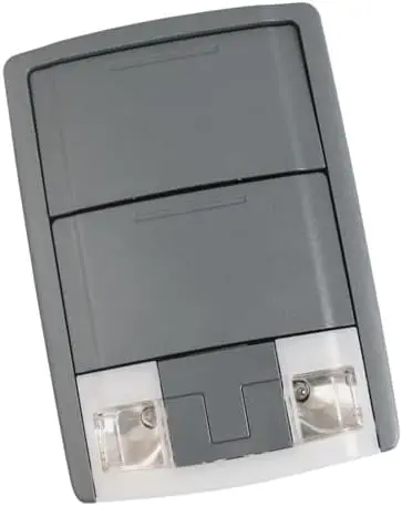 

Overhead Console Light for 2011-2016 F250 F350 F450 F550 Crew Cab | Replaces BC3Z-26519A70-BB | Steel Gray