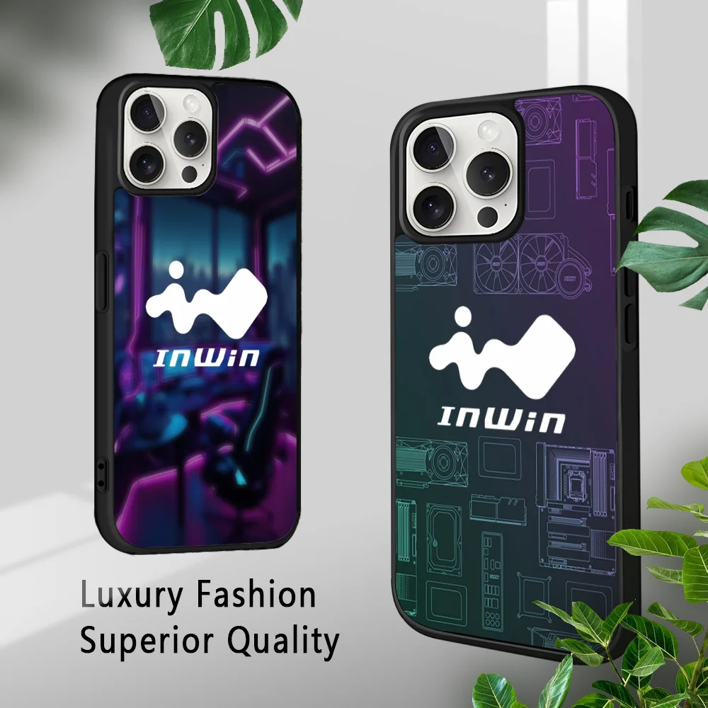 I-IN-WINS Gamer Phone Case For iPhone 16 15 14 13 12 11 Pro Xs Max Mini Plus Celulares Hard Funda