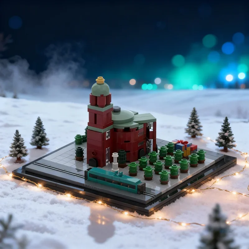 

330pcs MOC Architecture Paulskirche Model Building Blocks Construction Assemble DIY Toy Creative Festival Gifts Idea Education