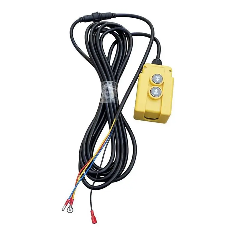 A02M-4 Wire Dump Trailer Remote Control Switch Controller 12 Volt 4 Wire DC For Single Acting Hydraulic Power Pump Unit Durable