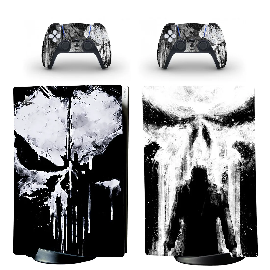 skull-design-ps5-digital-skin-sticker-decalque-capa-para-console-e-2-controladores-vinil-skins