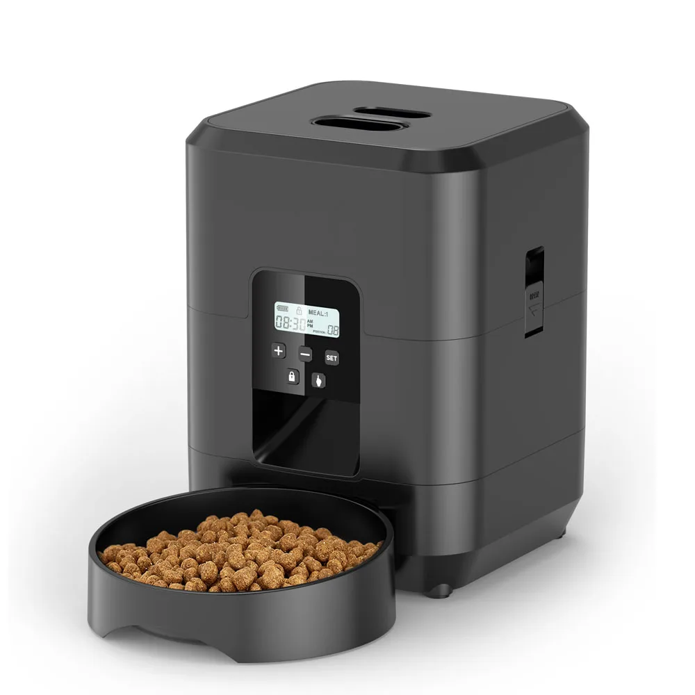 Smart Pet Feeder Automatische Kattenvoeder Hond Slow Food Machine Met Getimede Kwantitatieve Automatische Kattenvoer Dispenser Kat Hond Kom