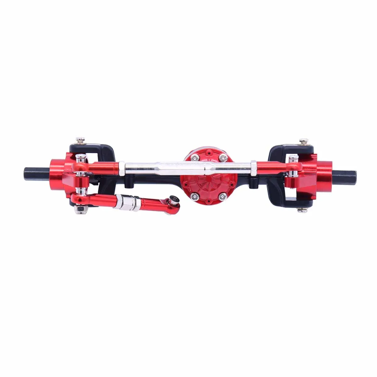 Metal Adjustable Steering Linkage Servo Link Pull Rod for 1/16 WPL C14 C24 B14 B24 MN D90 D99 MN-90 FJ-45 1/12 RC Car Crawler