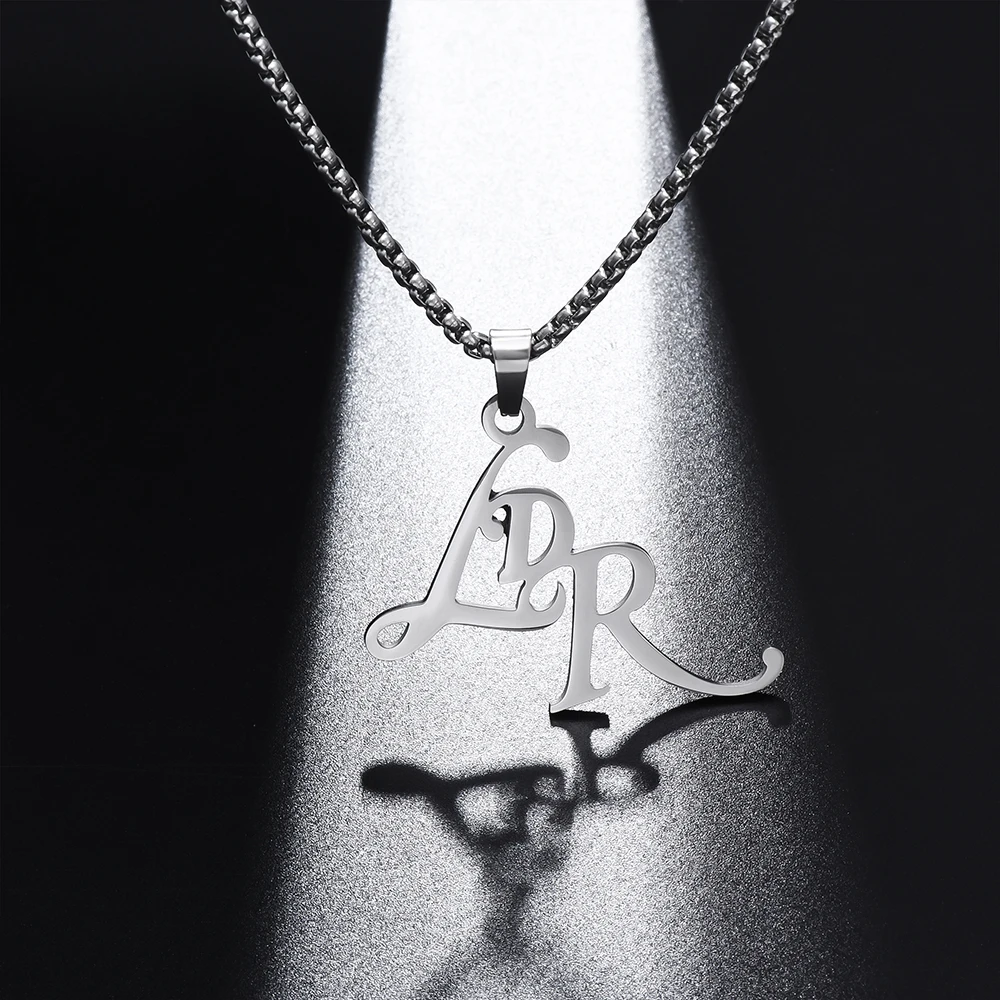 الفولاذ المقاوم للصدأ LDR قلادة قلادة المغني ستار لانا ديل ري مجوهرات بسيطة الموسيقى سلسلة عنق المختنق للفتيات امرأة #4