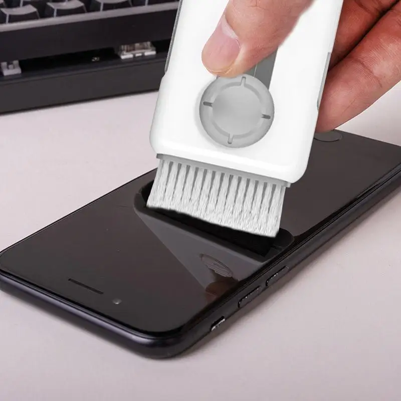 Laptop Cleaning Kit 6 Pieces Multifunctional Soft Brush Keyboard Cleaner Portable Computer Cleaning Tools Corner Gaps Duster For