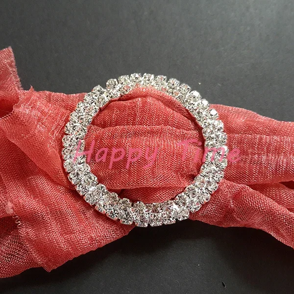 

Engood 30Pcs 36mm Double Rhinestone Buttons Buckles Vintage Sewing Trim & Embellishments Craft for Wedding Decoration DIY Hair