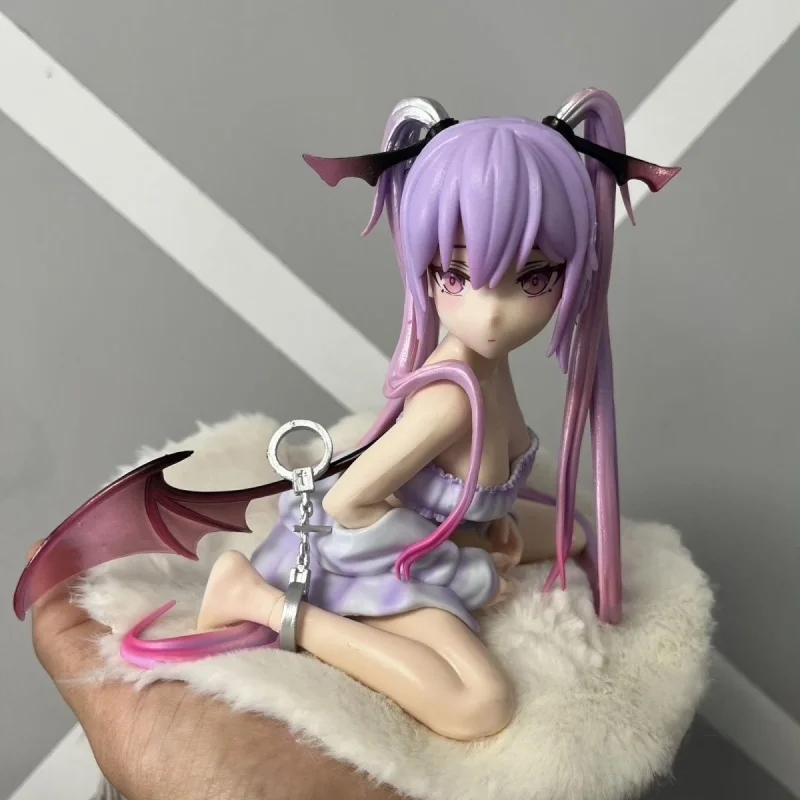 

14cm Pink Charm Figure EVE Pink Little Devil Anime Girl PVC Action Figure Toy Pink Charm Statue Adult Collection Model Doll Gift