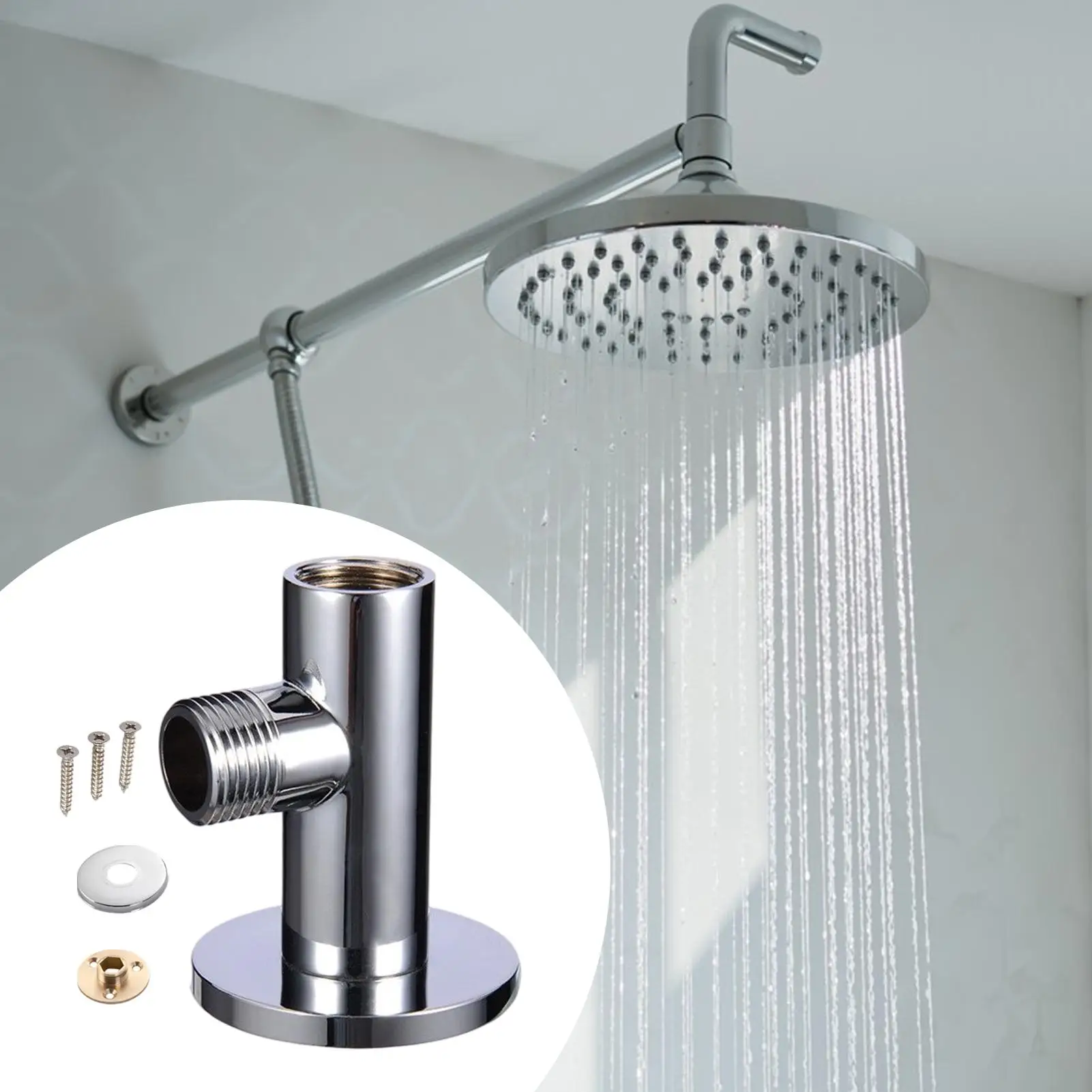 샤워 팔꿈치 샤워 콘센트 팔꿈치 벽걸이 형 커넥터 가정용 욕실 호텔 교체 배관 용 누출 방지 어댑터