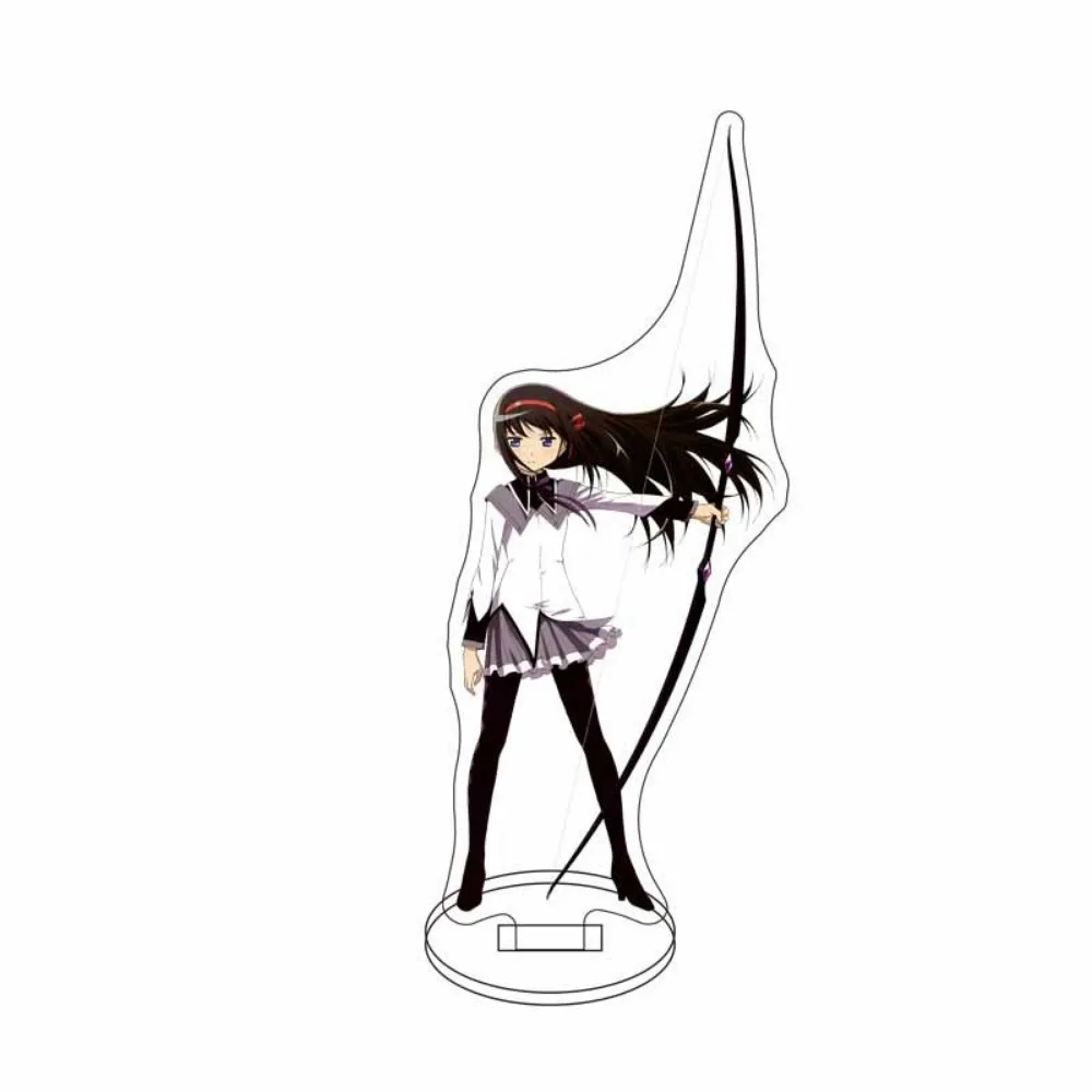 Soporte acrílico de Anime Puella para chica Magi Akemi Homura Mami Tomoe, decoración de escritorio, accesorio de colección de Cosplay, adorno