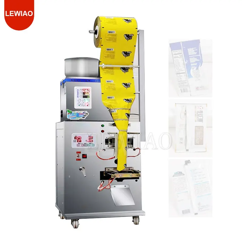 1-50g Powder Granule Filling Packaging Sealing Machine Sachet Sachet Tea Bag Making Machine Weighing Packaging Machine